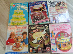 20 Wilton PATTERN books/magazines LOT 1980’s 1990’s 2000’s Cake Decorating