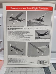 STICK AND TISSUE MODELER’S ALBUM By Tim Bucher 1998 – 1st Ed, Inclds 10 Plans EC