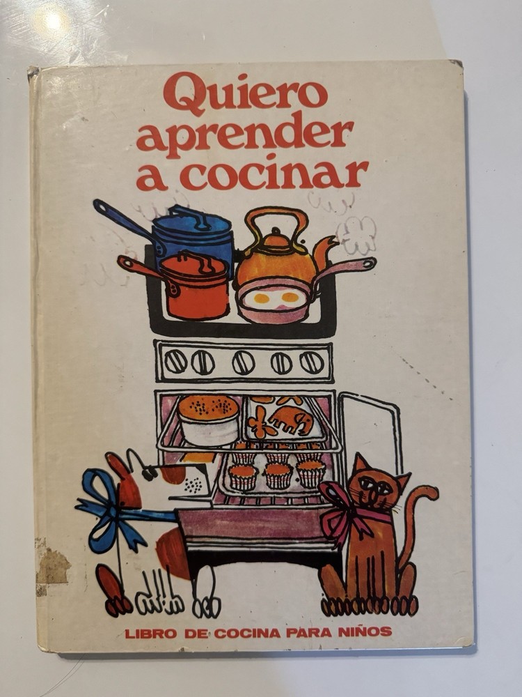 Quiro Aprender A Cocinar, Libra De Cocinar Para Ninos