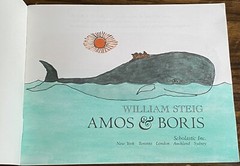 Amos & Boris by William Steig 1971 PB First Scholastic Ed. Very Good