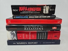 6 books JFK ASSASSINATION CONSPIRACY THEORies President John F. Kennedy Mafia