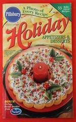 Pillsbury Cookbook Booklets AND a Hard to Find Slip Cover – Holiday Cooking