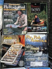 Vintage 1990s 2000s Fly Fisherman Fishing Outdoors Men’s Magazine Lot Of 12 RARE