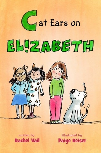 Cat Ears on Elizabeth by Rachel Vail (hardcover)