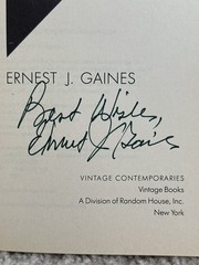SIGNED! Lesson Before Dying: A Novel by Ernest J. Gaines (1997, Trade Paperback)