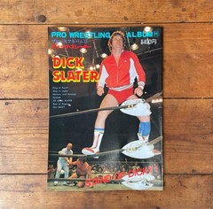 Pro Wrestling Album Set of 4 Featuring Backlund, Slaughter, Dusty Rhodes