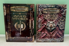 Dungeons & Dragons 3rd Edition Players Handbook & Monster Manual VG Condition!!