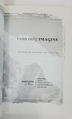 I Can Only Imagine Mercy Me with Jeff Kinley Book Worshipping God
