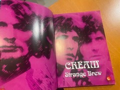 Cream: Strange Brew by Chris Welch, 1994 Near Fine trade paperback, Castle Comm.