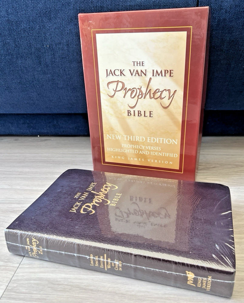 SEALED Jack Van Impe LIMITED SPECIAL THIRD EDITION Prophecy Bible LEATHER