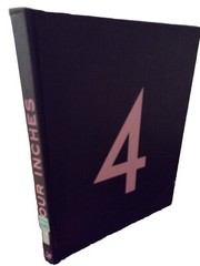 Four Inches. Scriptum Editions (2005, Hardcover) Very good condition