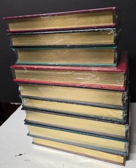 LOT OF 9 FIRST 1ST EDITION SIGNED EASTON PRESS BOOKS TOMORROW AND NEW SEALED