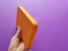 The Holy Bible New Testament – New Century Version Orange Zipper Water Resistant