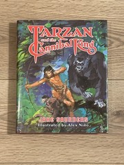 SIGNED Tarzan And The Cannibal King #103/300 Deluxe Ltd Ed HC Alex Nino