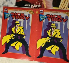 Dick Tracy Book Lot Sticker Fun Coloring Books Poster Book Movie Collectors Guid