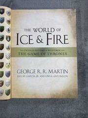 Game Of Thrones Untold History of Westeros Hardcover Ice & Fire George RR Martin