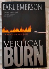 Vertical Burn – Hardcover By Emerson, Earl – GOOD SHAPE – Suspense