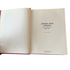 Art History – American Artists of Renown 1981-1982, by Avery – SGD, Numbered