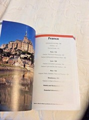 EUROPE TRAVEL BOOK 576 PAGES 19 EDITION