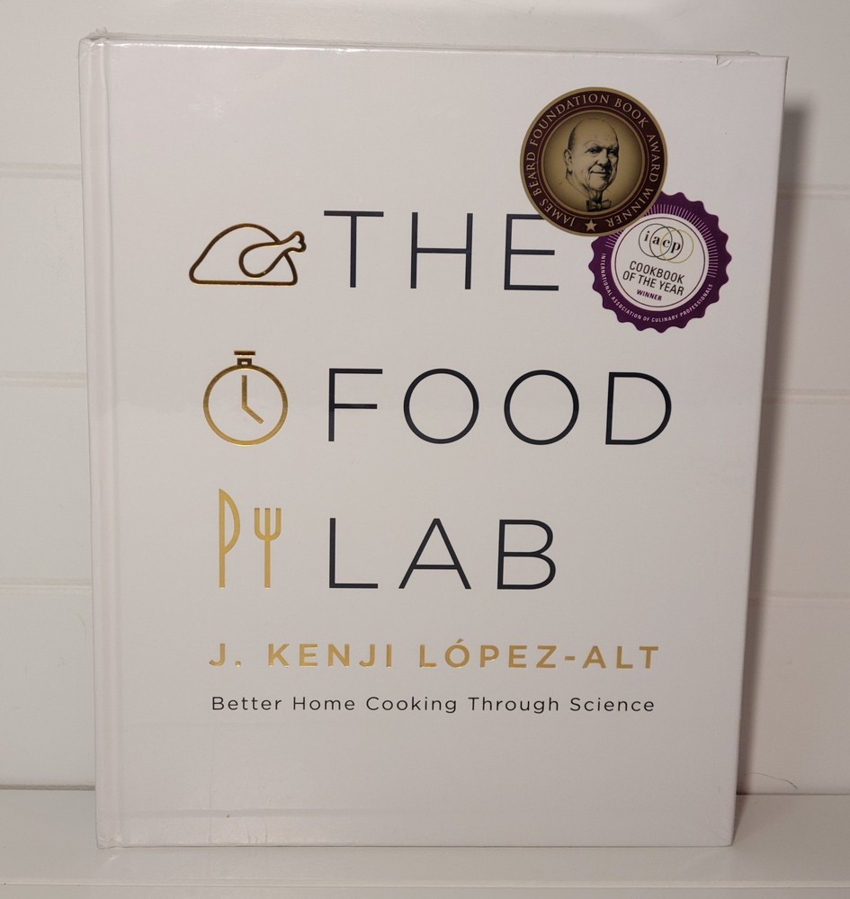 The Food Lab Better Home Cooking Through Science Kenji Lopez-Alt Sealed Cookbook