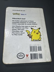 Pokemon Pikachu’s Day Tales 4 board book Nintendo 1999 Toshinao Aoki Free Sh