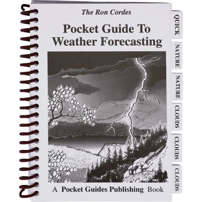 Pocket Guide Weather Forecast Water Resistant / Tabbed Dimensions: 4.5″ x 3.63″