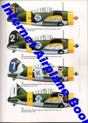 OSPREY AOA 23 FINNISH ACES OF WORLD WAR 2 FINLAND LLv BUFFALO Bf109G MS.406 HAWK