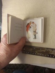The Art of norman Rockwell, mini book, 4×3.5 in
