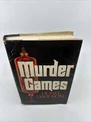 Lionel Davidson Murder Games 1st US 1978 HC DJ Gold Dagger (AD-2)