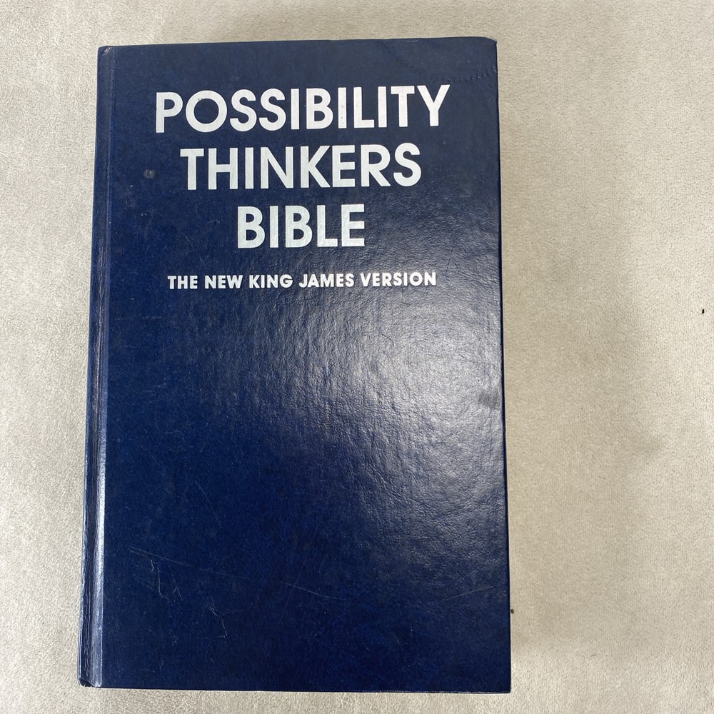 Holy Bible Possibility Thinkers Edition NKJV Robert Schuller 1984 Thomas Nelson