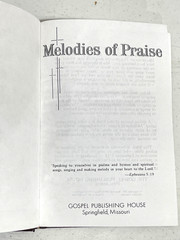 Lot of 15 Melodies of Praise Hymnals 1985 Gospel Publishing House Maroon Church