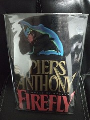 Piers Anthony Firefly William Morrow Hardcover Very Good+ Condition