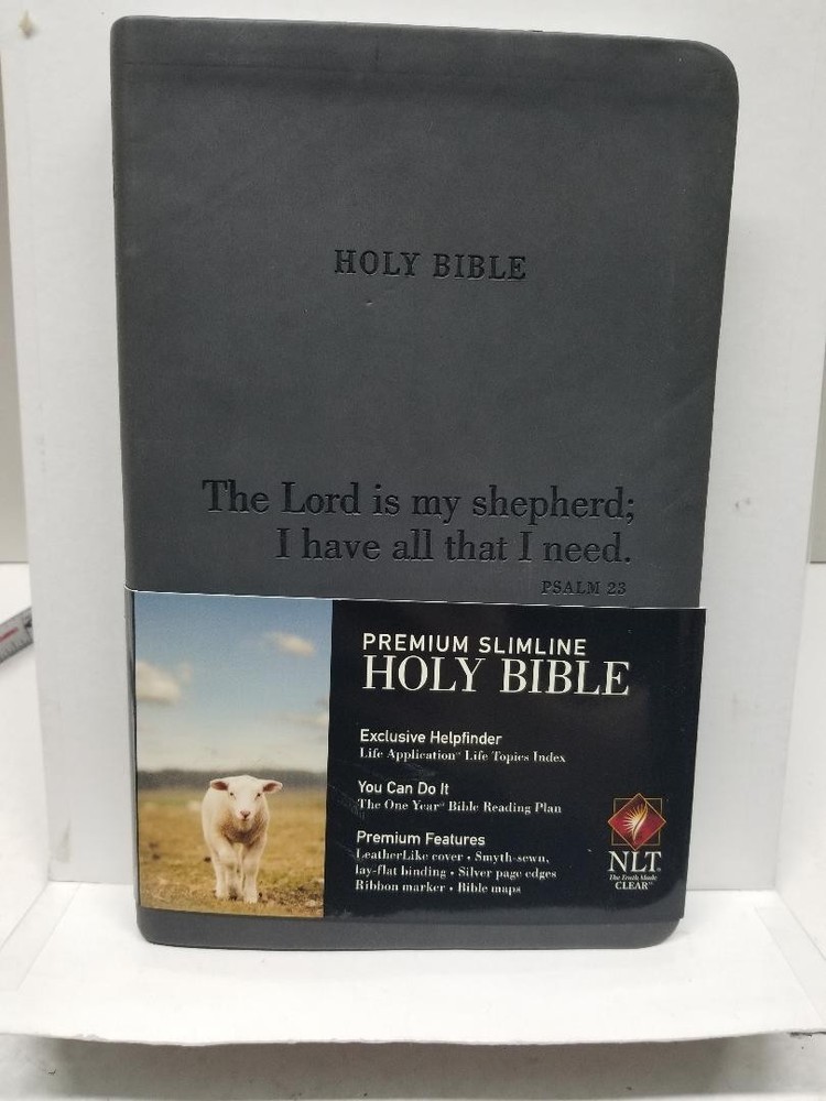 Premium Slimline Edition Bible NLT, – Imitation Leather – Excellent 2012