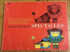 SPECTACLES : by Ellen Raskin : glasses : vintage