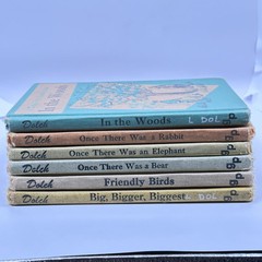 LOT OF 6 Dolch First Reading Books Garrard Publishing Company