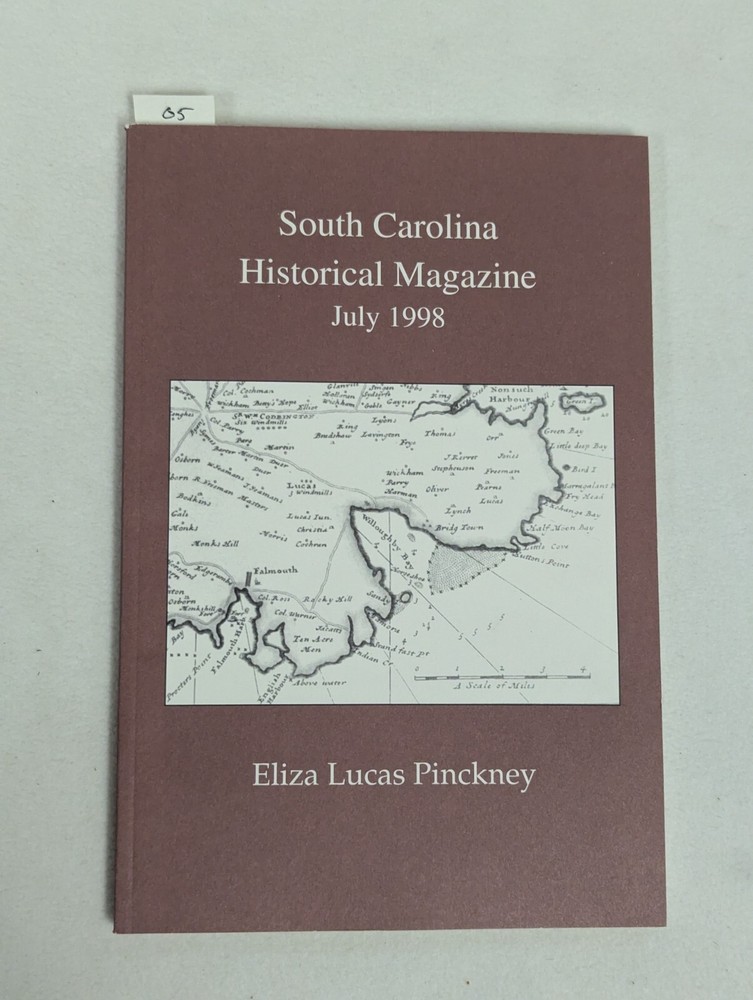 Vintage Paperback ~ South Carolina Historical Magazine ~ History & Genealogy