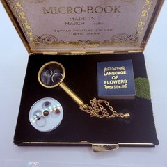 Micro Book Mini Book Size 2 mm Toppan Printing co. Tokyo 1979 Vintage Used