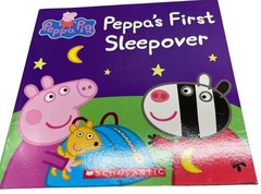 Peppa’s First Sleepover scholastic children’s book paperback Scholastic READ