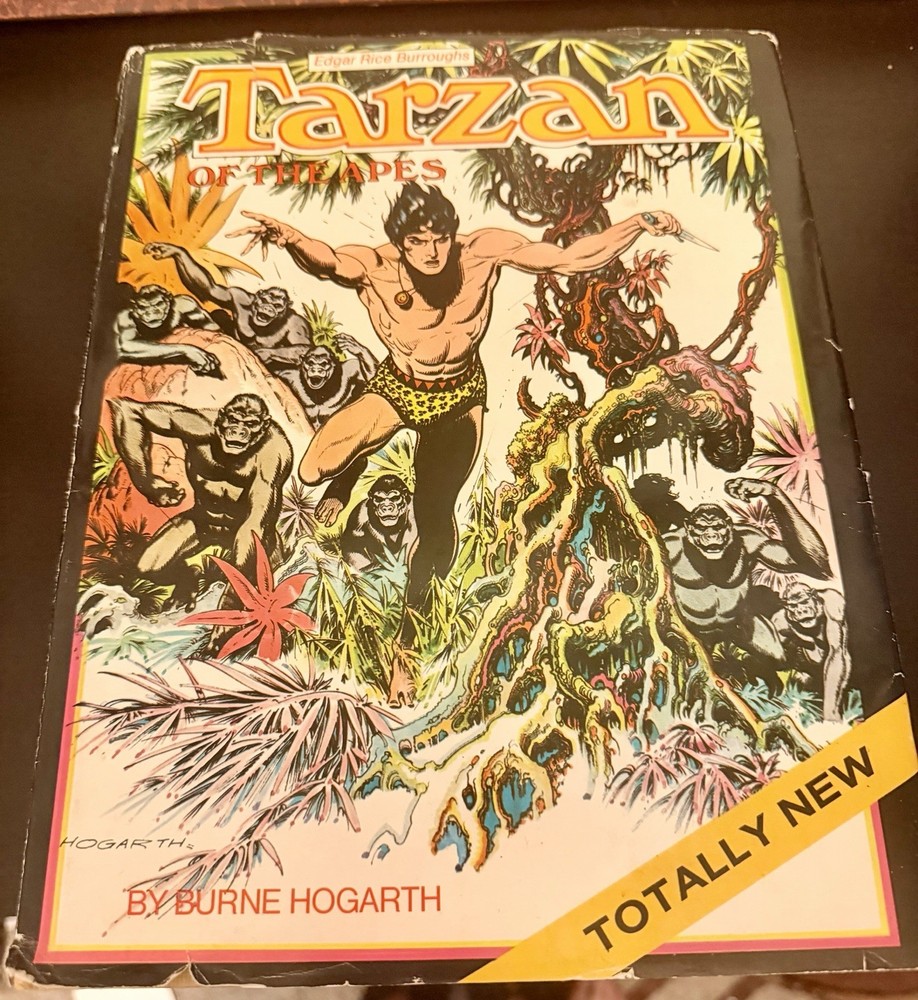 Tarzan of the Apes – Burne Hogarth 1972 1st Printing HC w/ DJ – Watson‑Guptill