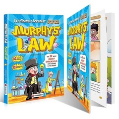 Murphy’s Law Learning Book for Kids 8-12 with 128 Pages Paperback Illustrated