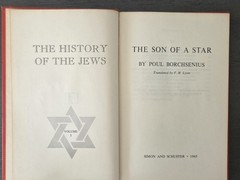 Vintage 1965 „History Of The Jews” Poul Borchsenius Vols 1-5 1st Edition/Print