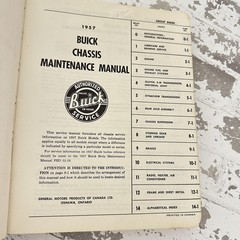 Vintage 1957 Buick Maintenance Chassis Body Service Manuals Lot 3 PB Canada