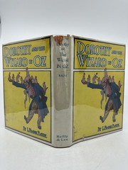 Dorothy and the Wizard in Oz L Frank Baum 1908 John R Neill HC DJ Good Vintage