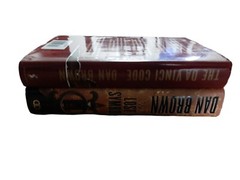 Dan Brown X3 Novels: The Davinci Code/ Lost Symbol/Angel + Demons Pre-Owned