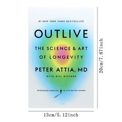 Outlive : The Science and Art of Longevity by Peter Attia (2023, Hardcover)