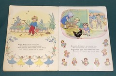 1961 NURSERY RHYMES by Molly Brett ~ 12” X 9” Color Pages Suitable For Framing