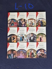 7 Lots Of 12 Harlequin Paperback Romance Novels. See Description For Lot#s