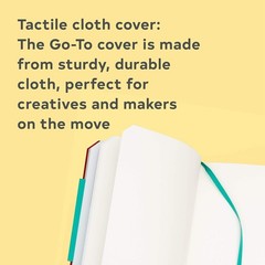 Go-to Notebook with Mohawk Paper, Brick Red Lined (Simple Page red