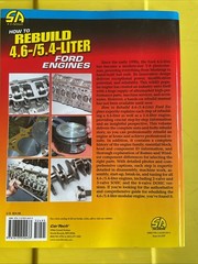 How to Rebuild the 4. 6-/5. 4-Liter Ford Engines by George Reid (2009, Trade PB)