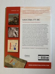 Leuctra 371 BC : The Destruction of Spartan Dominance – Osprey Campaign 363